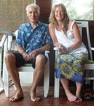 Total Wellness with Andrew and Mary-Clare - Natural health courses - here we are in Sri Lanka!